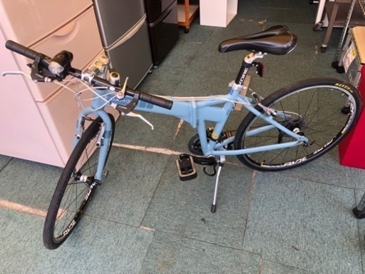 【リサイクルサービス八光】26インチ　ダボン　エスプレッソ　折りたたみ自転車