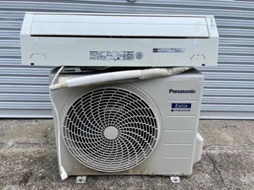 美品 パナソニック Eolia エオリア Jシリーズ CS-J289C-W ルームエアコン 2.8kw ナノイーX搭載 天井シャワー気流 主に10畳