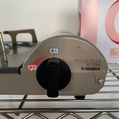 カセットコンロ  ガス3本付の画像
