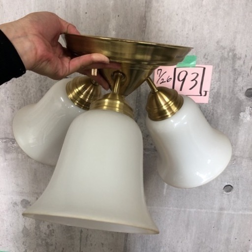 東芝 TOSHIBA シーリングライト シャンデリア ペンダントライト 照明 LED 3灯 天井照明 LED 09年製 /北海道旭川市直接取引限定品