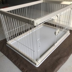 犬のハウス　ワンちゃん　ゲージ　美品の画像