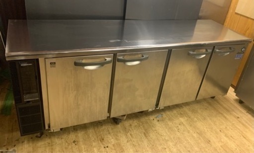 【動確済み】美品 ホシザキ 業務用 テーブル型 冷蔵庫 RT-210PNE1 502L 2100×600×800 大型 台下冷蔵庫 コールドテーブル 厨房 大阪発