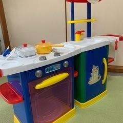 （予定者決まりました）　かわいい　子供用　キッチンセット　おままごとセットの画像