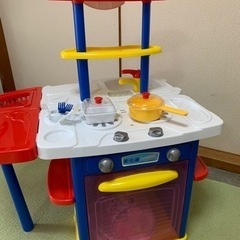 （予定者決まりました）　かわいい　子供用　キッチンセット　おままごとセットの画像