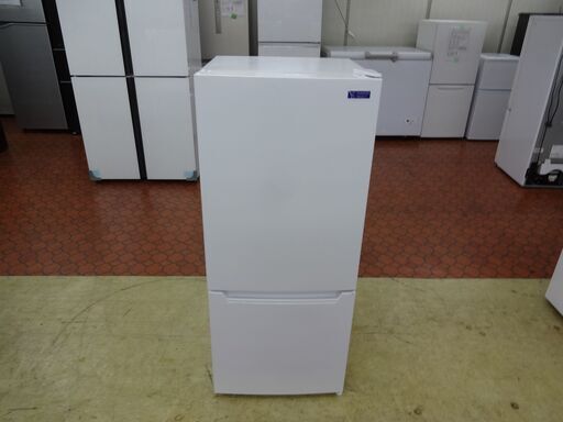 ID 016236　冷蔵庫2ドア　ヤマダ　117L　２０１９年製　YRZ-C12G2