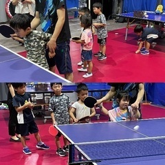 夏休み☆卓球やってみたい保育園〜小学6年生集まって☆♪の画像