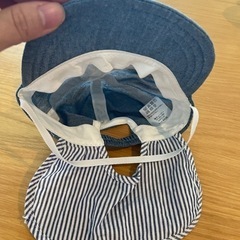 ベビー帽子　44サイズ　くまキャップの画像