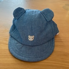 ベビー帽子　44サイズ　くまキャップ