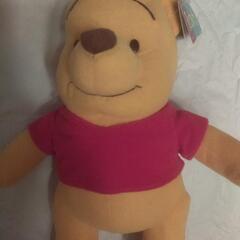 美品・くまのプーさんのぬいぐるみの画像