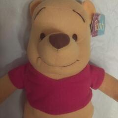 美品・くまのプーさんのぬいぐるみの画像