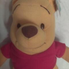 美品・くまのプーさんのぬいぐるみ