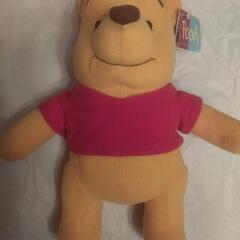 美品・くまのプーさんのぬいぐるみの画像