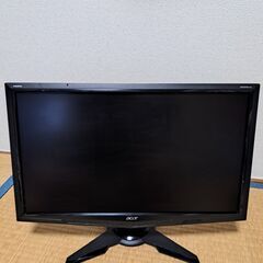 【0円】ジャンク　モニター　acer G225HQ
