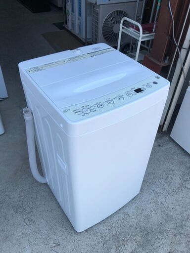 【動作保証あり】ビッグカメラ 2021年 BW-45A 4.5kg 全自動洗濯機【管理KRS603】