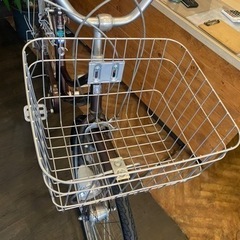 【タイヤ新品！】27インチ自転車　ブラウン