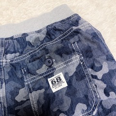 POLO BCS ハーフパンツ 160 迷彩 ウエストゴムの画像