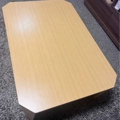 近隣市ならお届けも可能！ニトリ 折りたたみローテーブル 横90cm縦60cm高さ32cmの画像