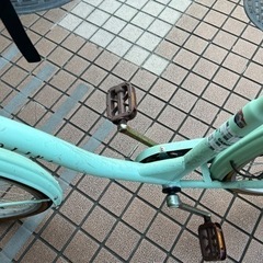 自転車　ママチャリの画像