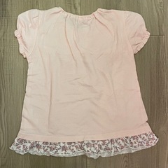 女児　ピンクトップス 130の画像