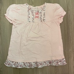 女児　ピンクトップス 130