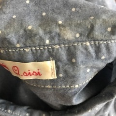 デニムTシャツ　ノーブランド　150 女の子　子供服の画像