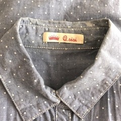デニムTシャツ　ノーブランド　150 女の子　子供服の画像