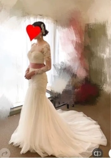 プロノビアス 姉妹ブランド ホワイトワン マーメイドドレス