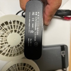 空調ファン、バッテリーセットの画像