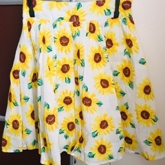 titty&co. ひまわり ミニスカート S 150 160 子供服の画像