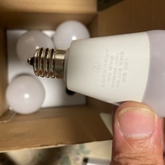 口金 E17 LED電球　調光の画像