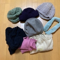 ショール 帽子 ニットキャップ ブランド有
