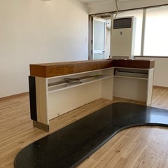 大理石受付カウンター引取り謝礼出します！手伝ってください