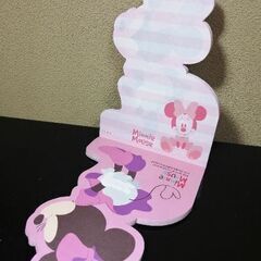 ミニーちゃんのメモ用紙の画像