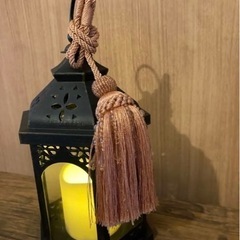 タッセルアンティーク照明の画像
