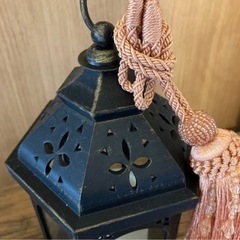 タッセルアンティーク照明の画像