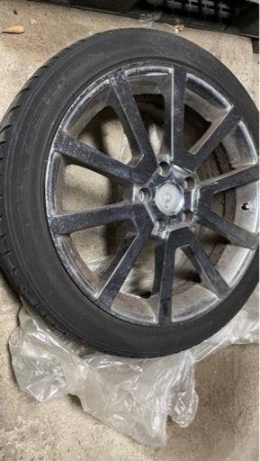 RGステップワゴンに履かせていたアルミ夏タイヤ4本