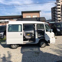 総額8.0万円★4WD★5速MT★車内広々軽箱バン★スバル サンバーバン 4WD VB(TV2) 17.6万キロ 平成23年式 ホワイトの画像