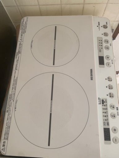決まりました。アイリスオーヤマ　IH 2口コンロ