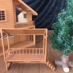 シルバニアファミリー　初代　赤い屋根の大きなお家の画像