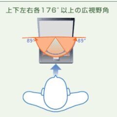 高解像度スーパーシャインビュー液晶)19型液晶モニター 　動作確認ずみ ディスプレイの画像