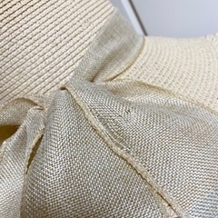 新品スペイン購入 麦わら帽子 ストローハット つば広の画像