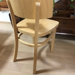 お洒落♪木製ダイニングチェアーの画像