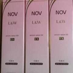 NOV ノブ L&W エンリッチローションEX 化粧水3本 15...