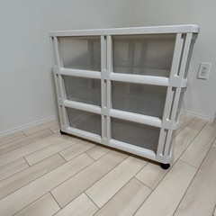 【値下げ】押し入れ収納（クリア）の画像