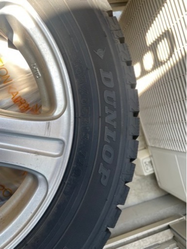 DUNLOP WINTERMAXXスタッドレスタイヤ　ホイール付き