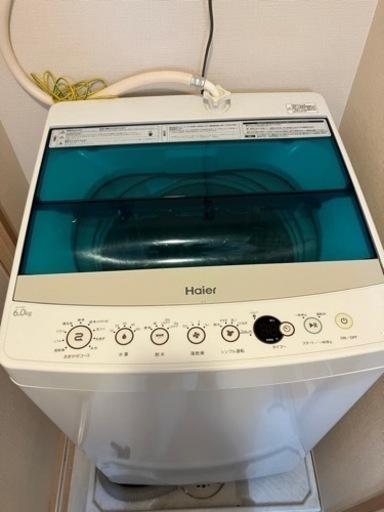 洗濯機(6キロ) 問題なく稼働します。