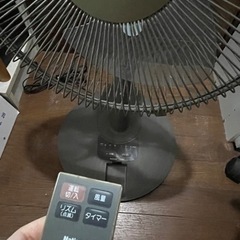 扇風機（リモコン付）首ふり機能➡️お取引ずみの画像
