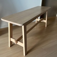 IKEA NORRAKERノッルオーケル ベンチの画像