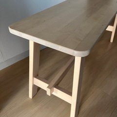 IKEA NORRAKERノッルオーケル ベンチの画像
