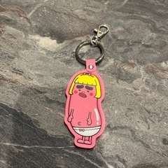 博多限定 明子ちゃんレザーキーホルダー